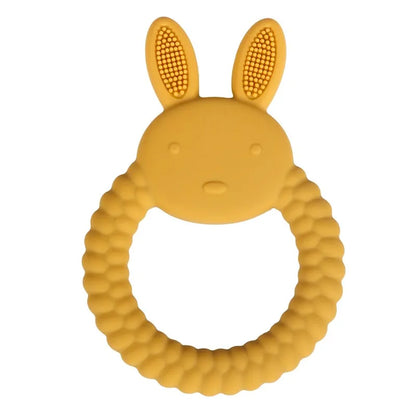 Baby Teether Gloves Kids Cartoon Bear Teething Silicone Dental Care Gums Anti-Eating Hand ​Molar Stick BPA Free ​Baby Accessorie